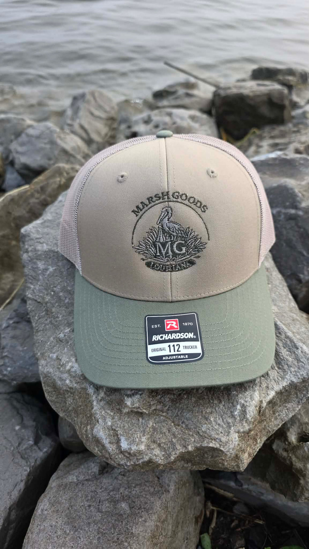Heritage Pelican Hat — Richardson 112 Trucker- Multiple Colors Available