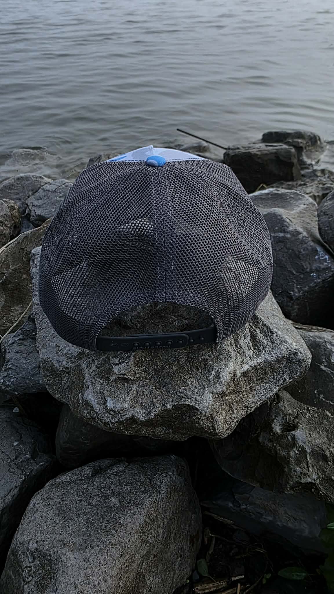 PRE-ORDER- Heritage Pelican Hat — Saltwater Duck Camo / Charcoal (Richardson 112PFP)